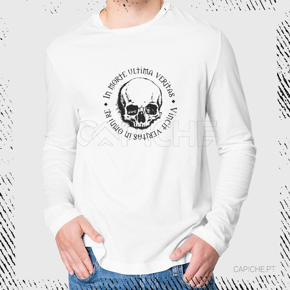 T-shirt disfarce esqueleto - T-shirts Manga Comprida - T-shirts