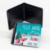 Carteira Personalizada de Homem Natal Primo