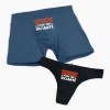 Conjunto Boxer e Cueca Tanga Viciante