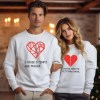 Sweater Casal Amor para durar