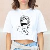 T-shirt Cropped  Cabeça estatua