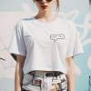 T-shirt Cropped  F*ck You