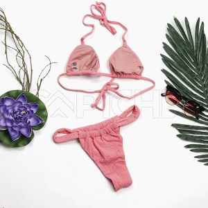 Conjunto bikini Diablo Rosa