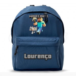 Mochila Escolar Minecraft