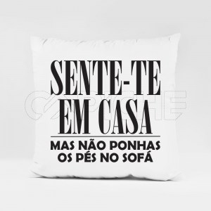 Almofada Sente -te em Casa