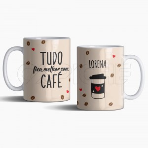 Caneca Café Personalizável