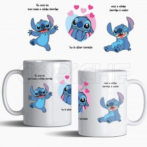 Caneca Amo-te Stitch