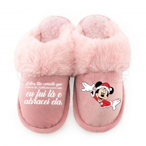 Chinelo Personalizado Minnie Carente