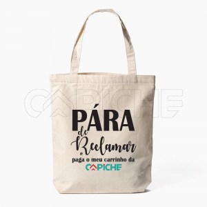 Saco Tote Bag Pará de Reclamar