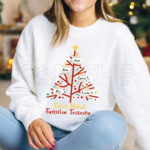 Sweater Pinheiro Feliz Natal