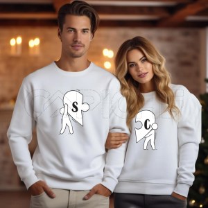 Sweater Casal Puzzle