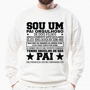 Sweater Sou um Pai