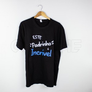 T-shirt Preto Unissex 2XL