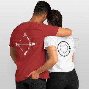 Tshirt Casal Arco & Alvo