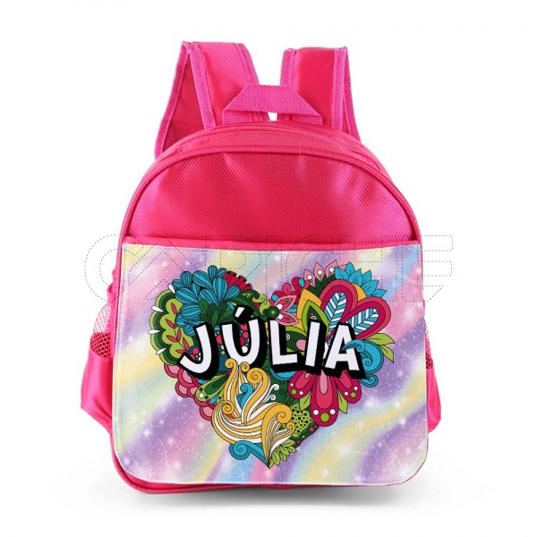 Mochila Pré escolar Floral