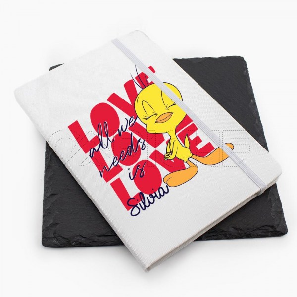 Caderno Bloco A5 Love tweety