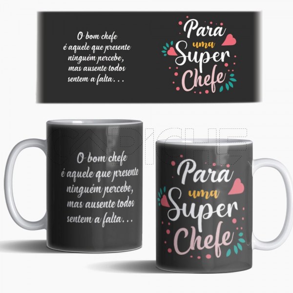 Caneca Personalizada Chefe