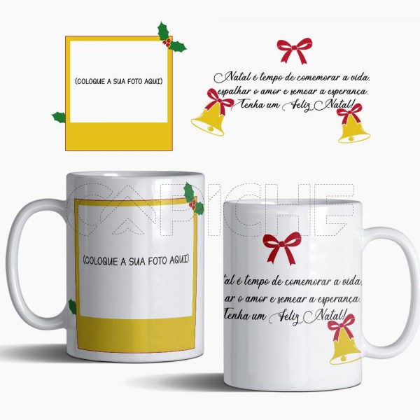 Caneca Natal Foto