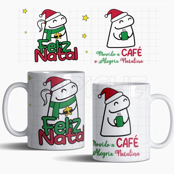 Caneca Movido  a Café