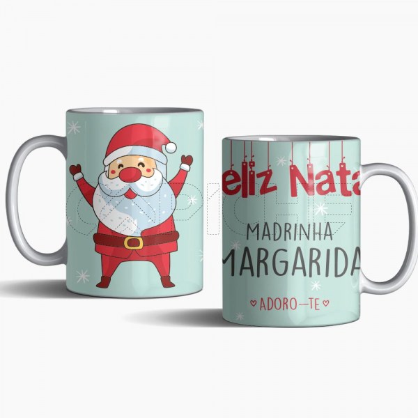 Caneca Feliz Natal Irmão