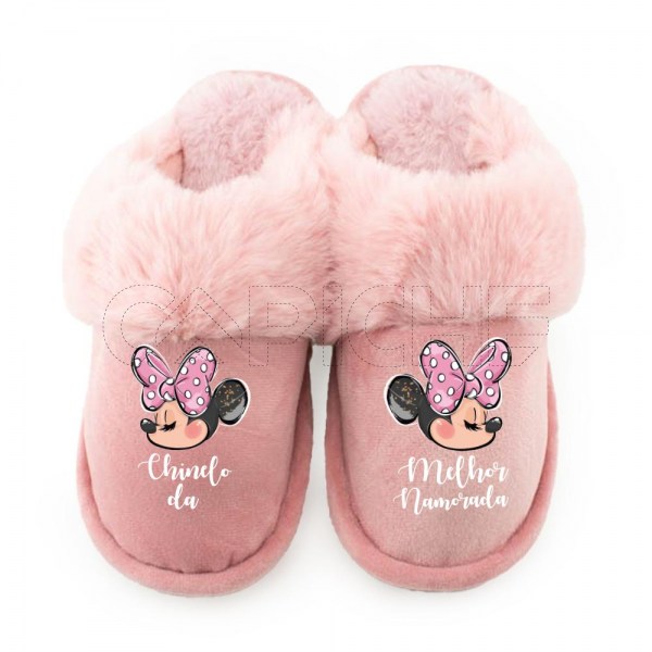 Chinelo Personalizado Minnie Melhor 