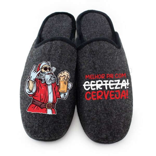 Chinelo Personalizado Melhor com cerveja