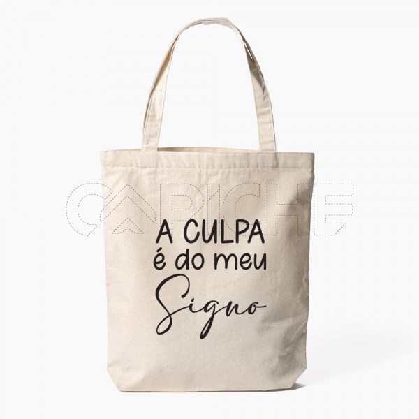 Saco Tote Bag Culpa do Signo