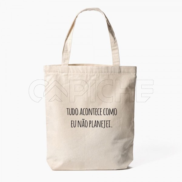 Saco Tote Bag Nao Planejei