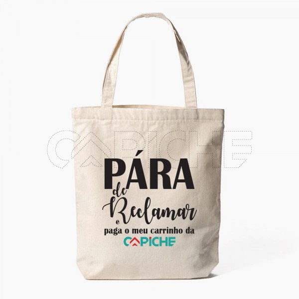 Saco Tote Bag Pará de Reclamar