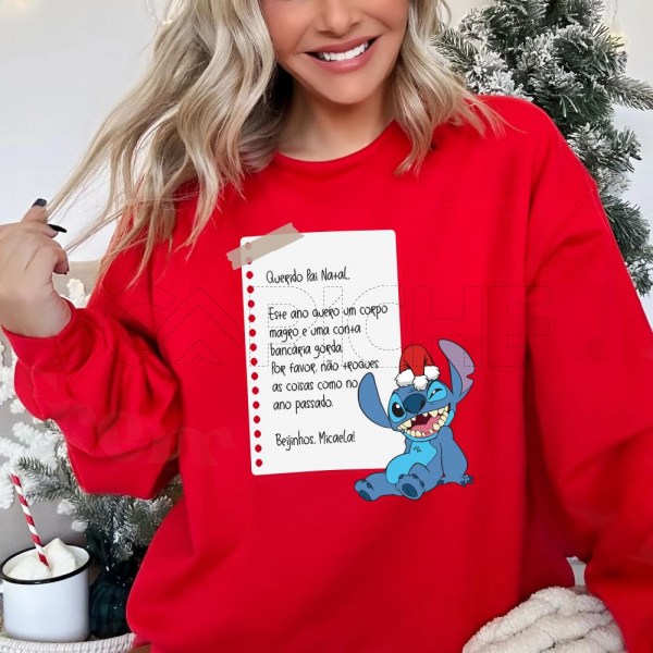 Sweater Lista de Natal