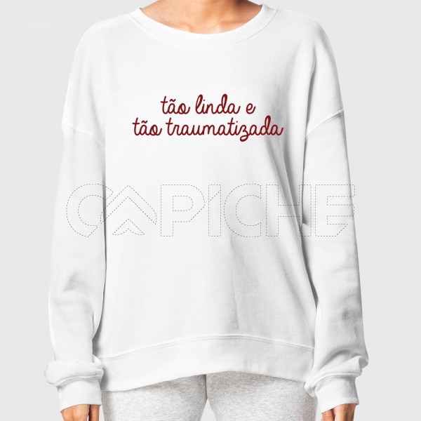 Sweater Tão traumatizada