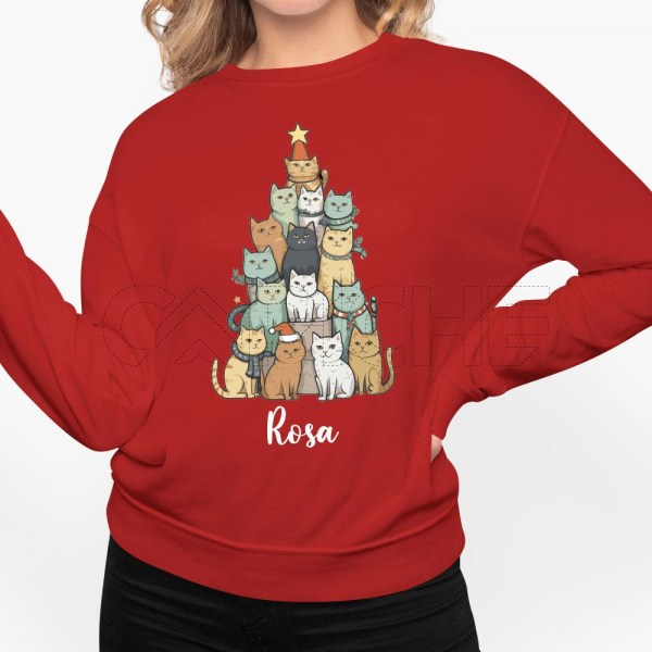 Sweater Natal Gatos