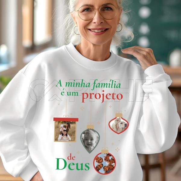 Sweater Projeto de Deus