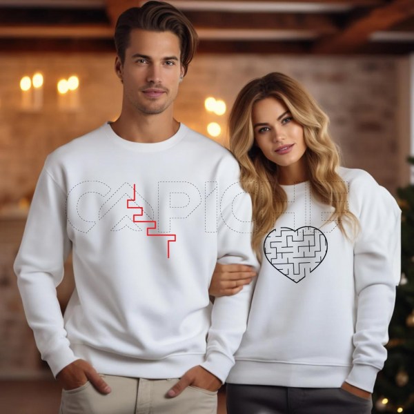 Sweater Casal Labirinto