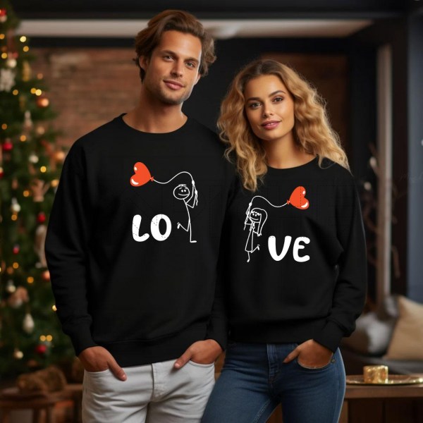 Sweater Casal LOVE