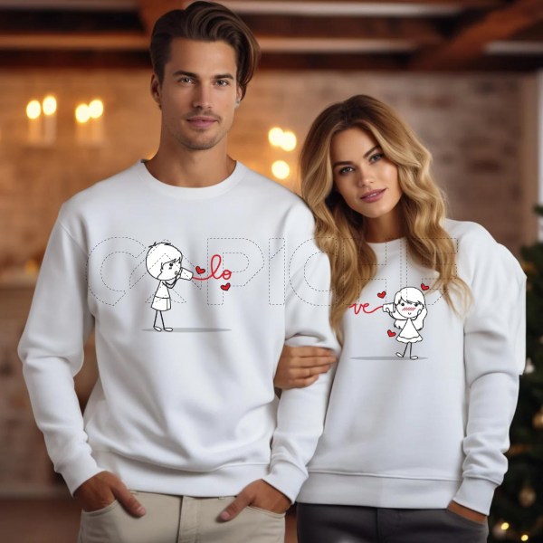 Sweater  Casal Love