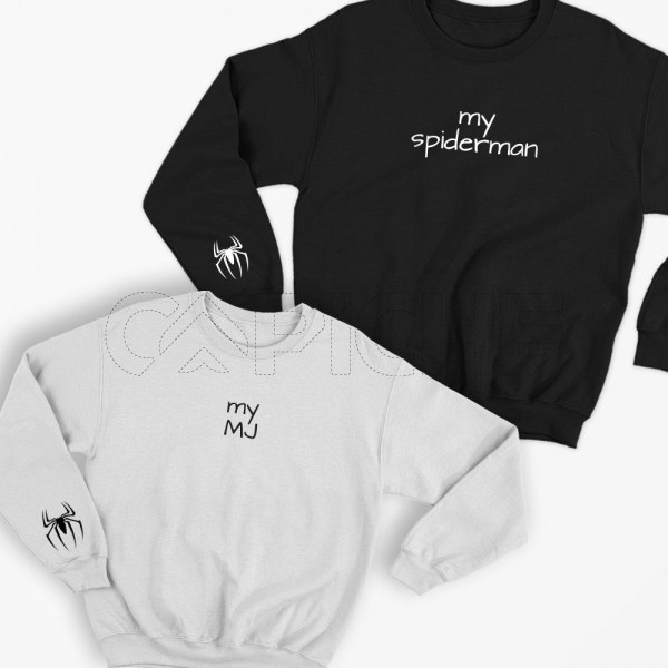 Sweater Casal Spiderman