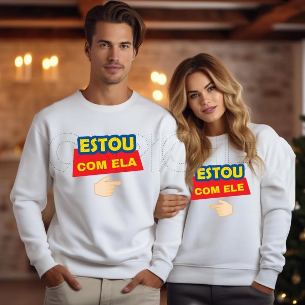 Sweater Casal Estou