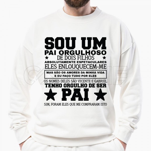 Sweater Sou um Pai