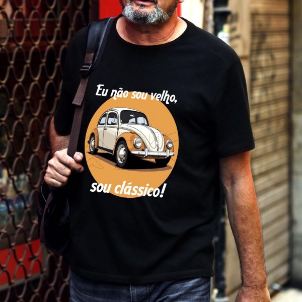 T-shirt Velho Carro