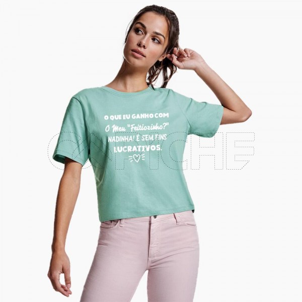 T-shirt Cropped  Mau feitio