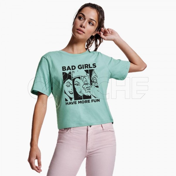 T-shirt Cropped Bad Girls