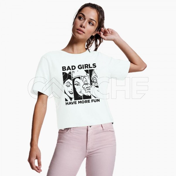 T-shirt Cropped Bad Girls