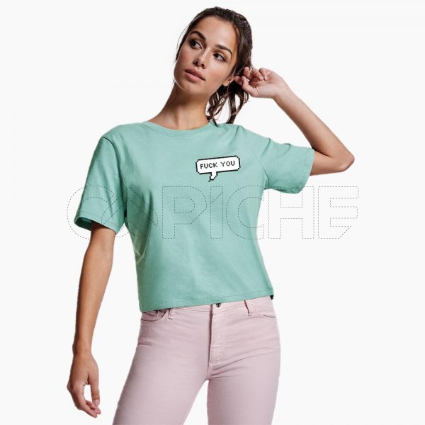 T-shirt Cropped  F*ck You