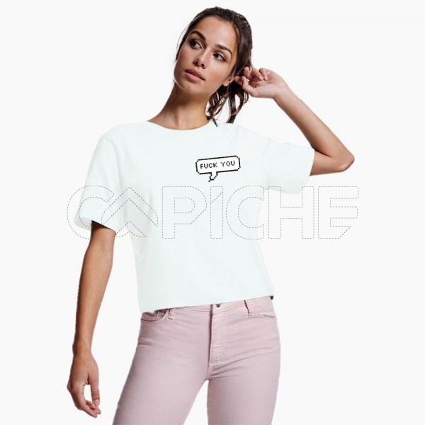 T-shirt Cropped  F*ck You