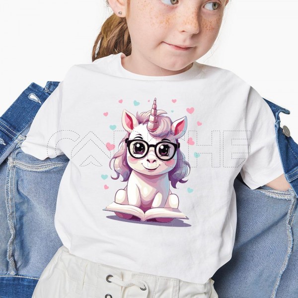 T-Shirt Unicornio Rosa