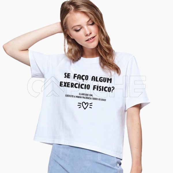 T-Shirt Exercício fisico