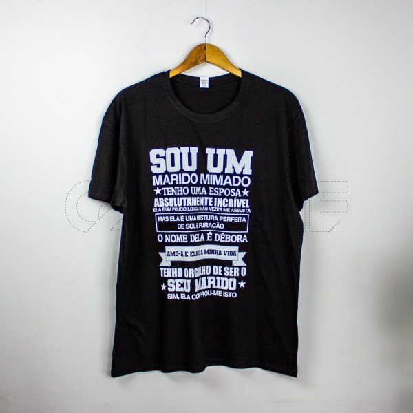 T-shirt Unisex 2XL Preto / Débora