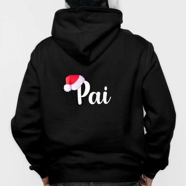 Sweater Gorro Pai Natal Personalizável