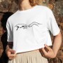 T-shirt Cropped Animals